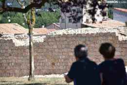 La restauración de la muralla en Almazán documenta evidencias desde la Prehistoria hasta el siglo XX