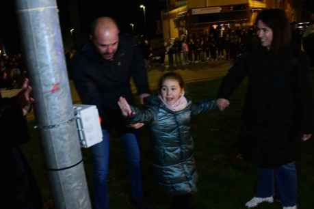 Alba encienda la Navidad en Golmayo-Camaretas