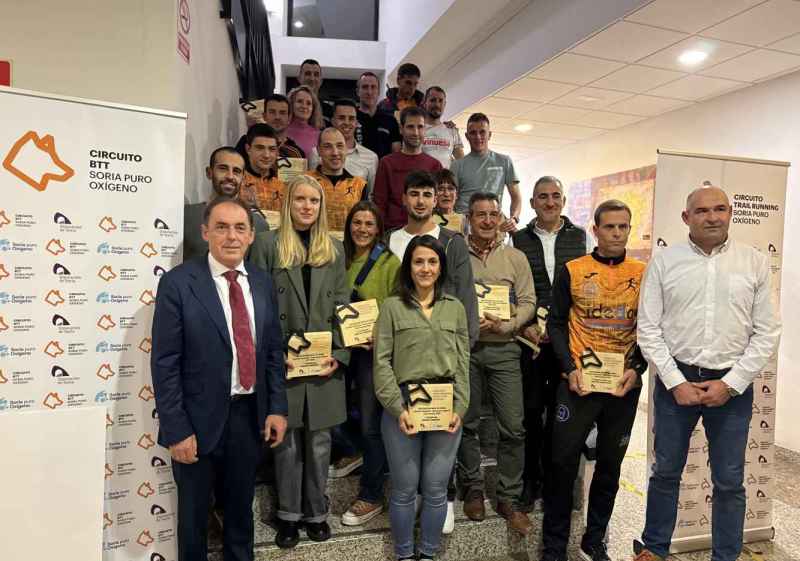 Premios de los circuitos de bTT y Trail Running ‘Soria puro oxígeno’ 2025
