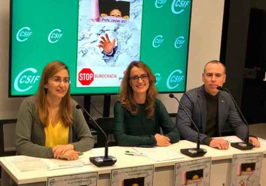 CSIF advierte del colapso técnico inminente en Educación por vacantes administrativas