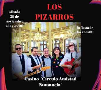 "Los Pizarros" recalan en el Casino Amistad Numancia en su gira de invierno