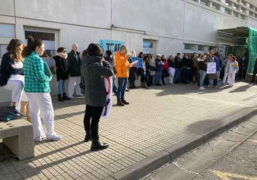 Los TCAE se concentran en Soria para exigir que se corrija su 