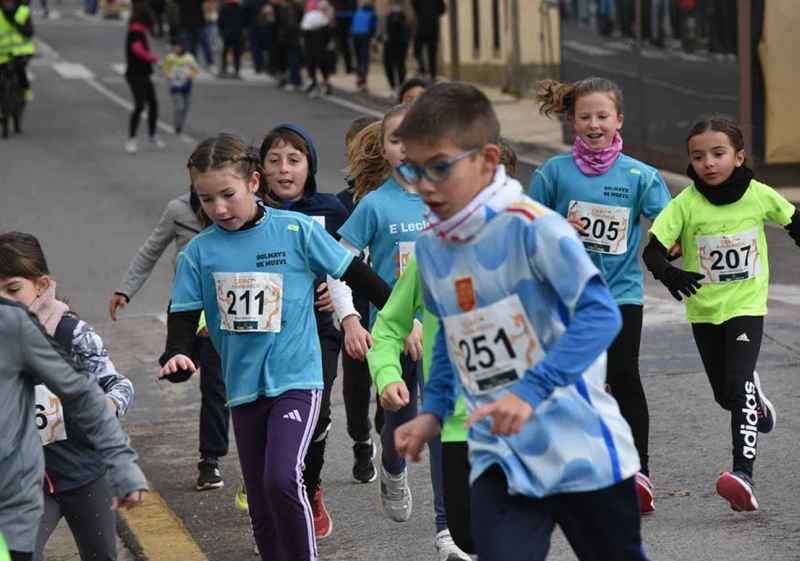 La cantera atlética soriana participa en IX "Cerco a Numancia"