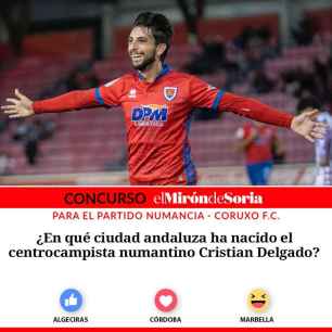 Gana dos entradas para ver el Numancia - Coruxo F.C.