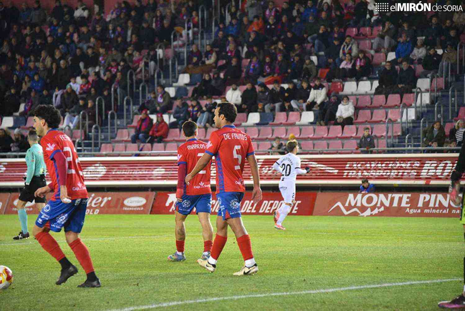 El Fabril deja helado al Numancia en Los Pajaritos (1-2)