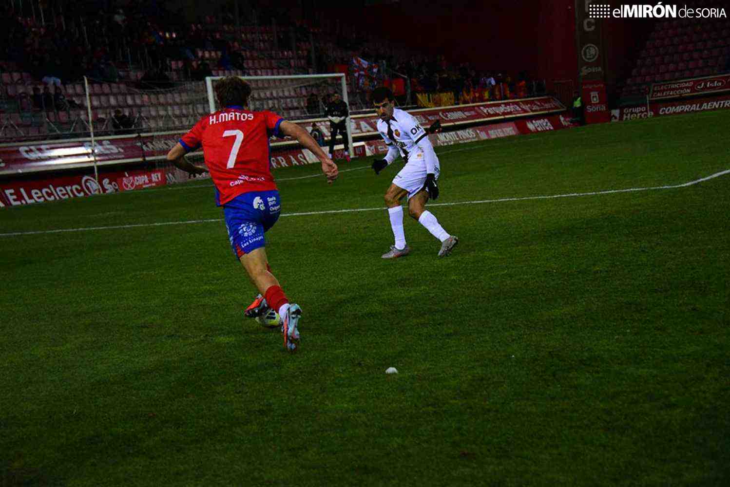 El Numancia roza la remontada frente al Mallorca (2-3) en Copa