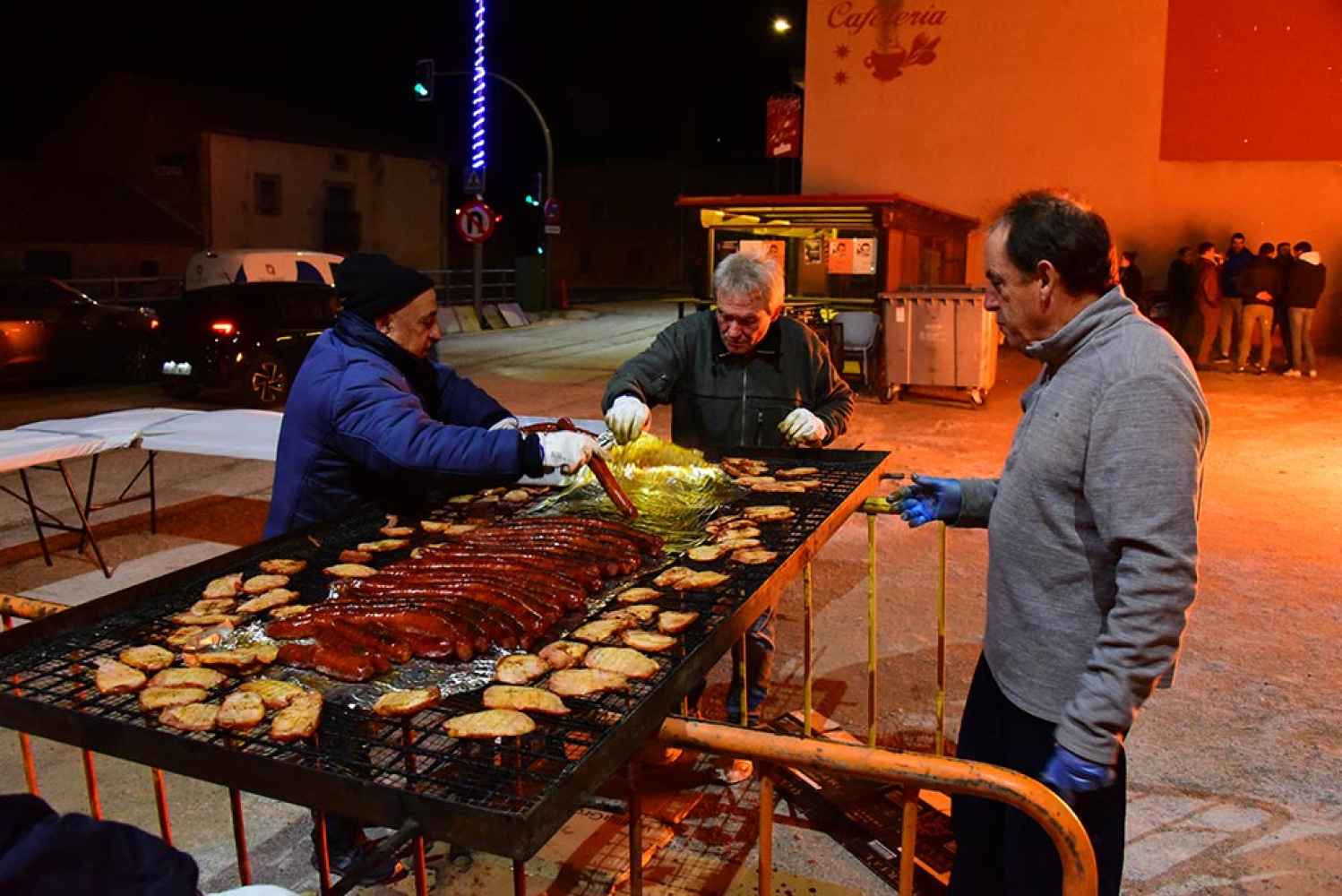 Golmayo encienda luminaria por Santa Bárbara