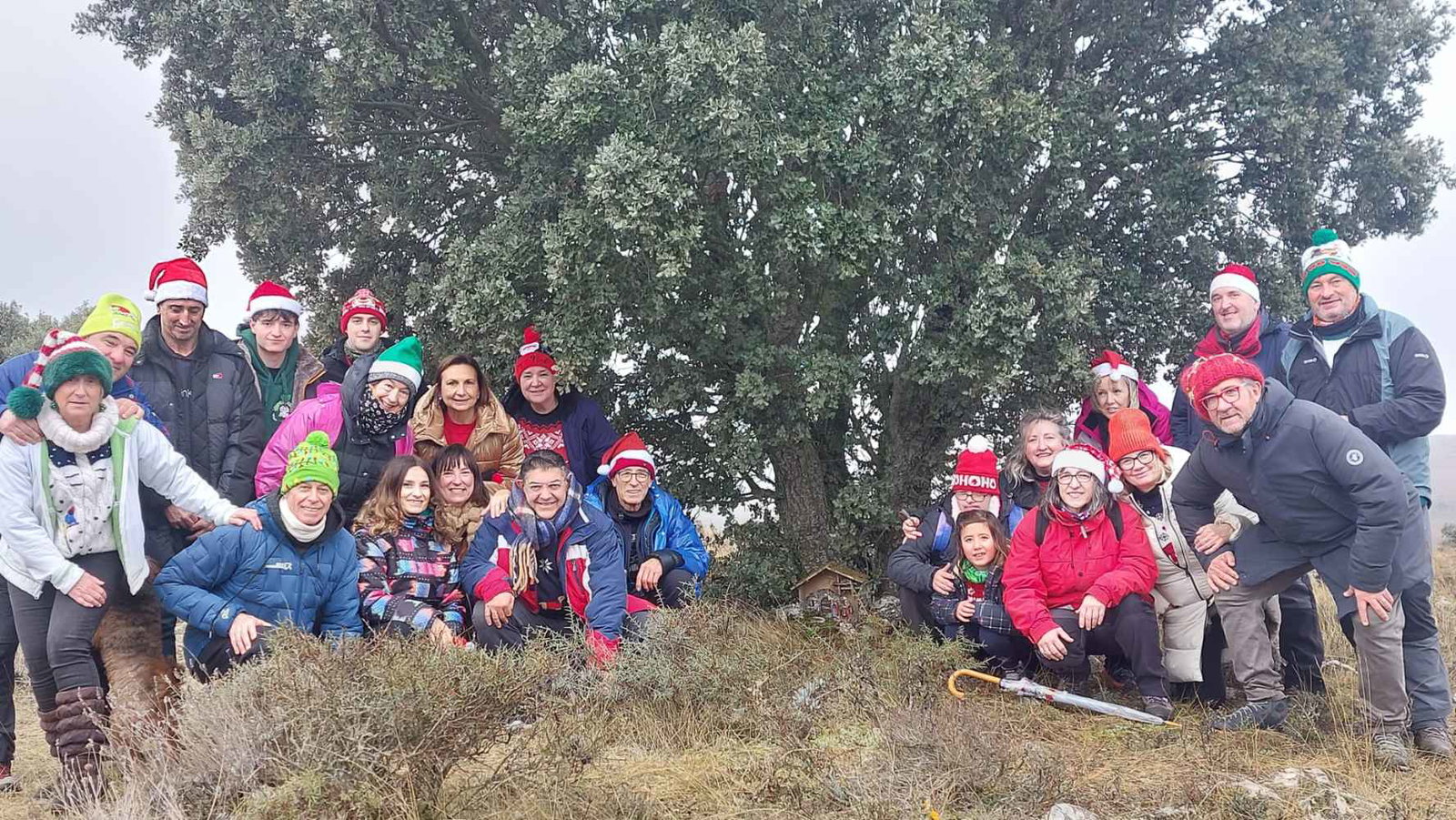 Aldehuela de Periáñez sube su Belén a la Serrezuela