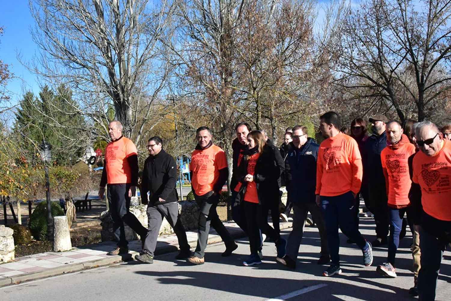 El Burgo de Osma camina contra el cáncer