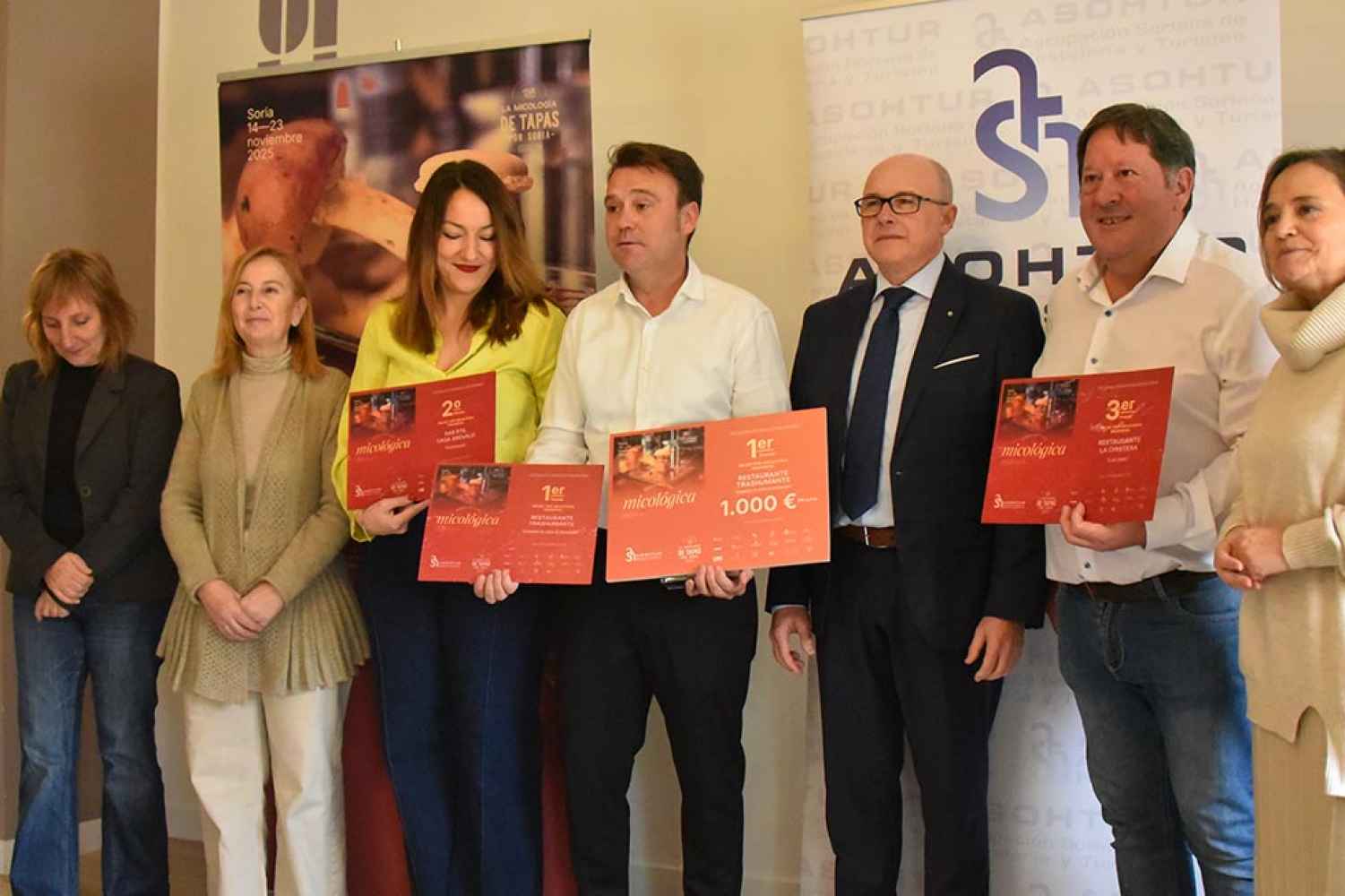 Ganadores de XVII Concurso provincial de la Tapa Micológica de Soria