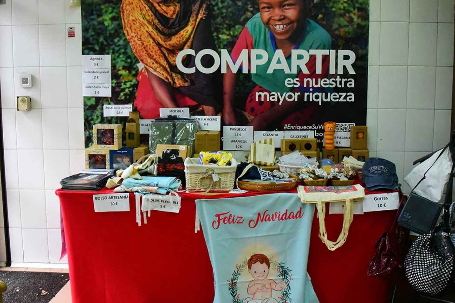 Mercadillo Solidario de Manos Unidas en Soria