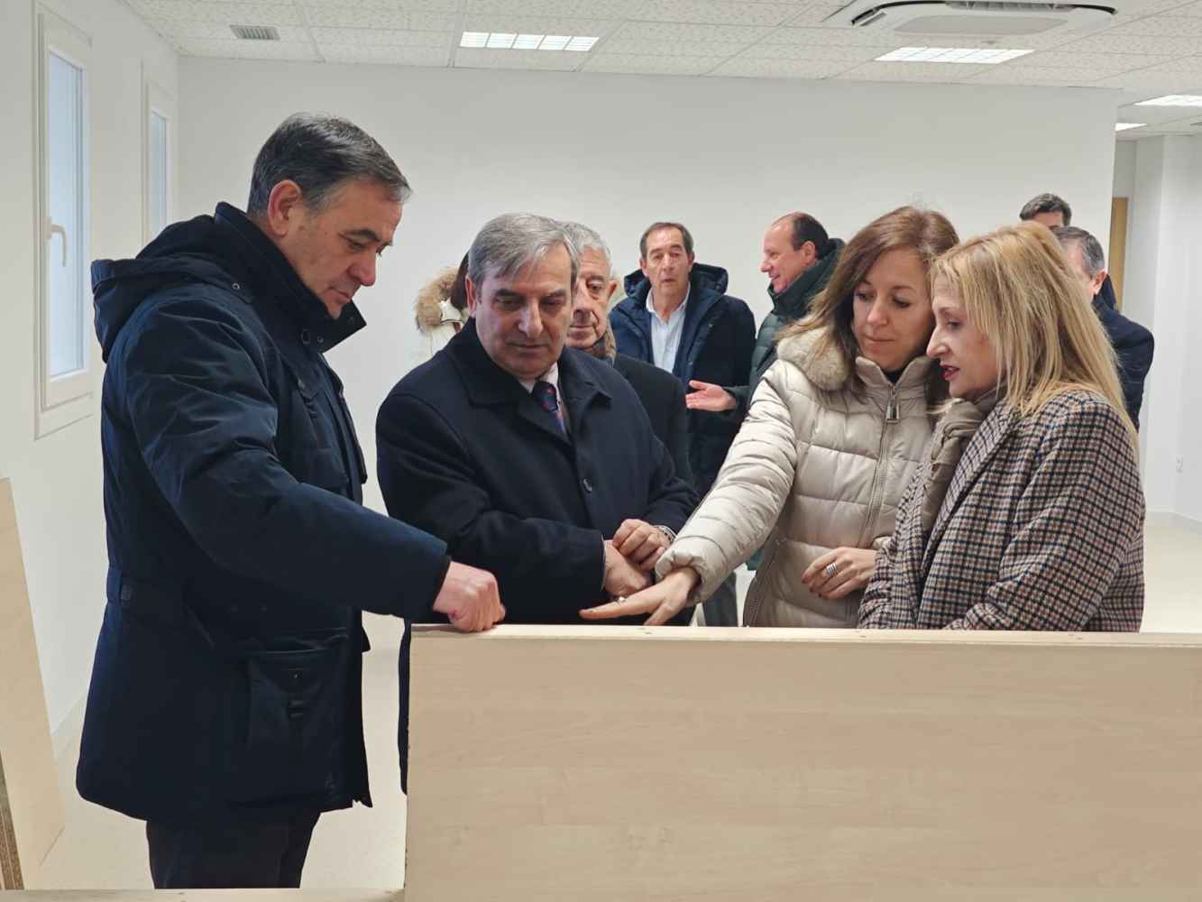 La modernización de estación de autobuses de El Burgo alcanza el 55 por ciento de ejecución