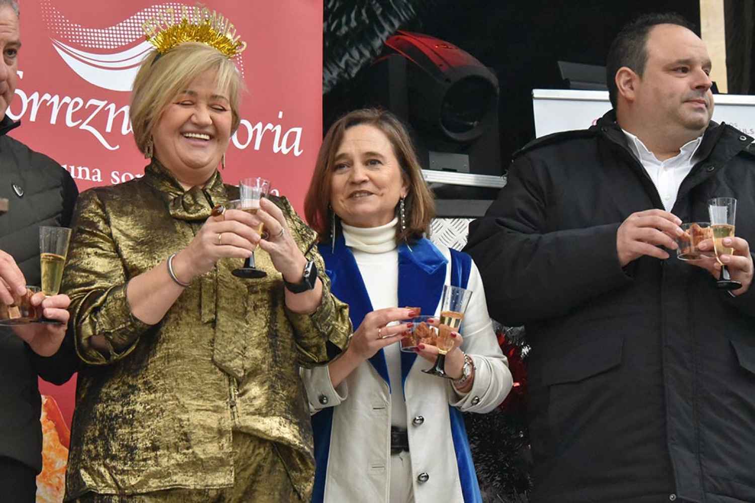 Ólvega da las campanadas con torrezno de Soria para recibir el 2026
