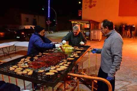 Golmayo encienda luminaria por Santa Bárbara