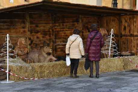 Soria vuelve a montar su Belén de figuras de madera