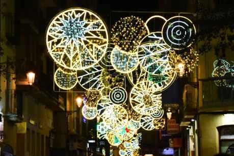 Soria enciende iluminación navideña