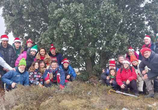 Aldehuela de Periáñez sube su Belén a la Serrezuela