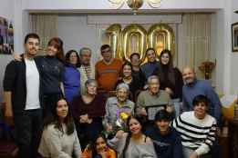 Julio Hernández Mateo, de Rollamienta, celebra su centenario en Soria