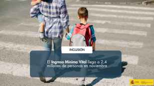 l Ingreso Mínimo Vital llega a 2,4 millones de personas en noviembre