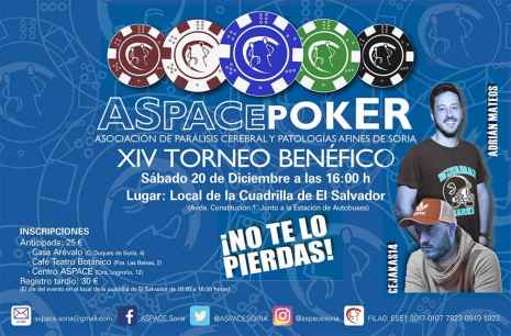 Aspace Soria abre inscripciones para XIV Torneo Benéfico de Póker