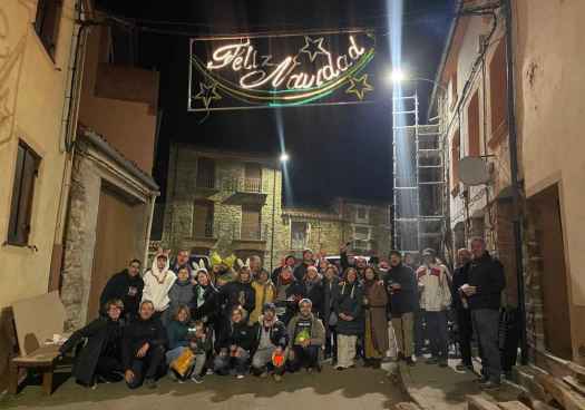 Ventosa de San Pedro da la bienvenida, por anticipado, a 2026