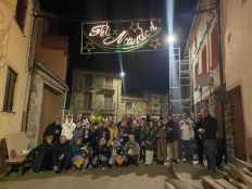 Ventosa de San Pedro da la bienvenida, por anticipado, a 2026