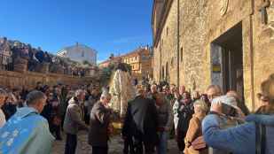 La imagen de la Virgen del Coro regresa a convento concepcionista en Ágreda