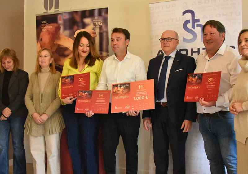 Ganadores de XVII Concurso provincial de la Tapa Micológica de Soria