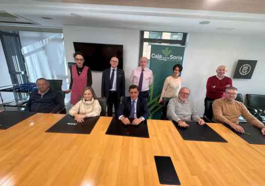 Caja Rural de Soria consolida su colaboración con cuatro grupos de acción local de la provincia 