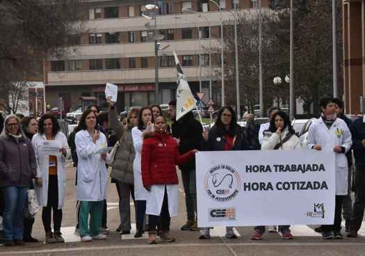 Tercera jornada de huelga de los médicos de Soria por un estatuto marco 