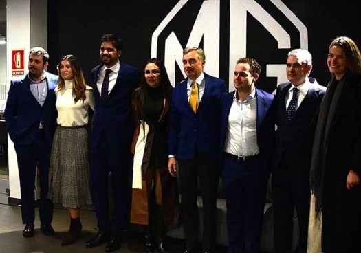 Presentación oficial de la marca MG en Grupo Mateo, de Soria