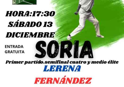 La pelota a mano emplaza a tres citas en Soria en diciembre