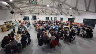 Degustación de langarto en el Centro Cívico de Ágreda