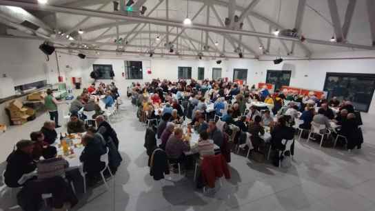 Degustación de langarto en el Centro Cívico de Ágreda