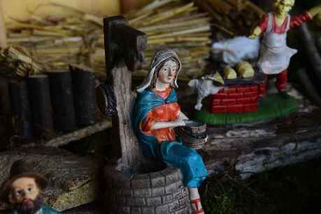 Belén en el Museo de la Agricultura, en Gallinero