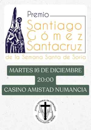 Entrega de segunda edición del premio "Santiago Gómez Santacruz"