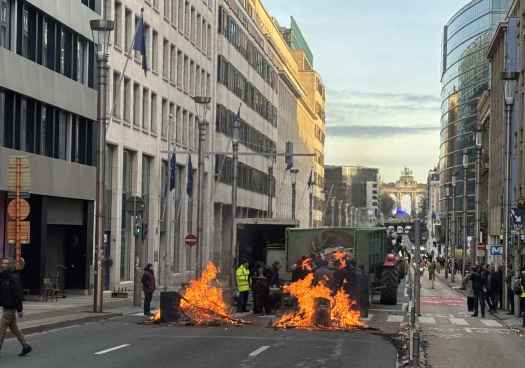 ASAJA Soria se moviliza en Bruselas para defender al sector agroganadero ante recortes