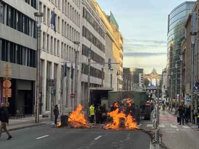 ASAJA Soria se moviliza en Bruselas para defender al sector agroganadero ante recortes