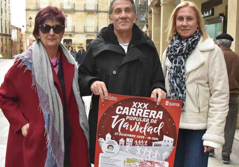 La Carrera popular de Navidad cumple treinta años en Soria