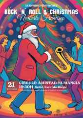 Concierto del saxofonista Norberto Francisco Moreno en el Casino de Soria