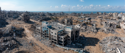 El horror en Gaza, en pleno centro de Soria