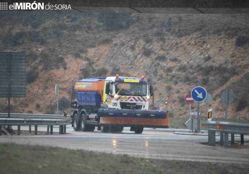 Alerta por nieve en carreteras de la provincia para el domingo