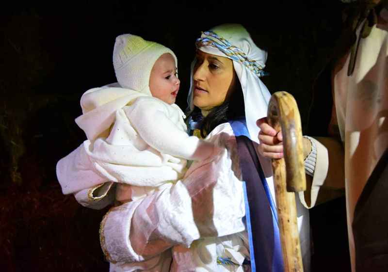 Ciento veinte voluntarios dan vida al Belén en Ólvega