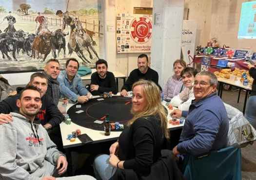 Ganadores del XIV Torneo Benéfico de Póker a favor de ASPACE Soria