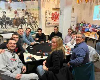 Ganadores del XIV Torneo Benéfico de Póker a favor de ASPACE Soria