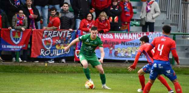 El Numancia cierra 2025 con malas sensaciones y a cuatro puntos del liderato