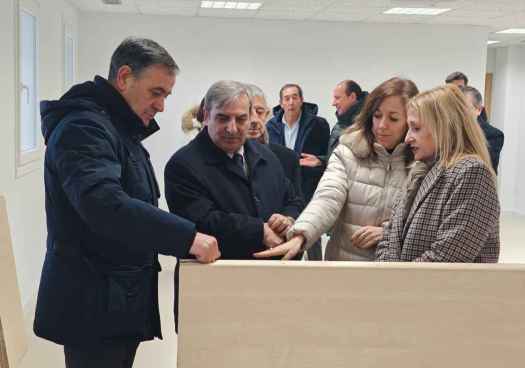 La modernización de estación de autobuses de El Burgo alcanza el 55 por ciento de ejecución