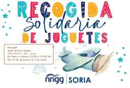 NN.GG. de Soria pone en marcha su campaña solidaria de recogida de juguetes