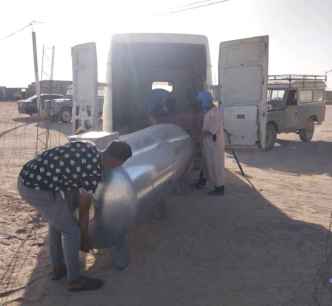 La Fundación Pedro Navalpotro facilita agua potable a campamentos de refugiados saharauis