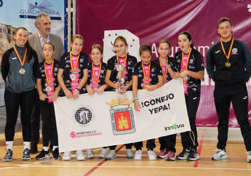 Cuatro equipos de la cantera del Sporting Santo Domingo participarán en Copa de España